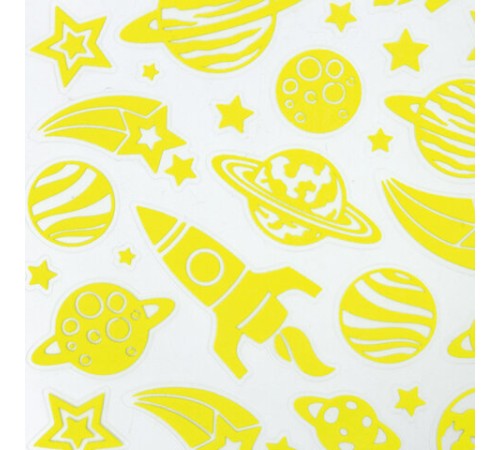 Наклейки флуоресцентные 