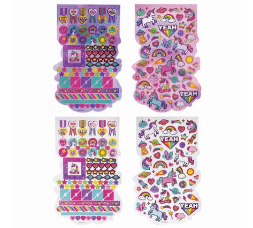 Альбом со сверкающими наклейками 