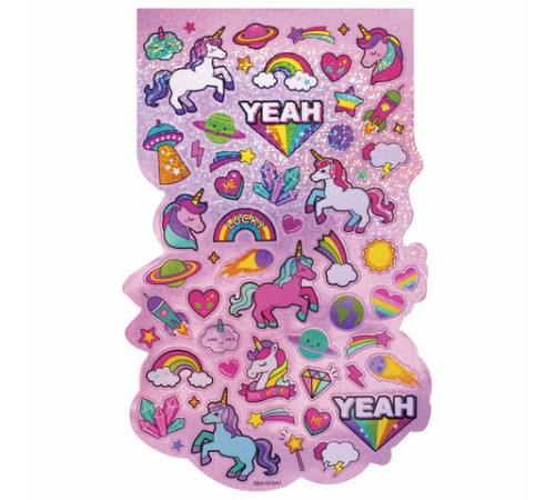 Альбом со сверкающими наклейками 