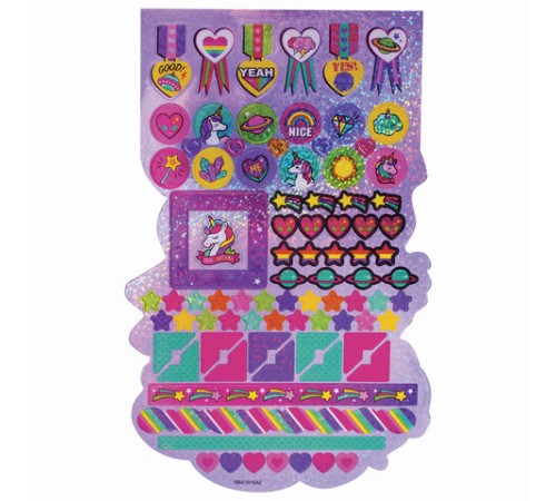 Альбом со сверкающими наклейками 