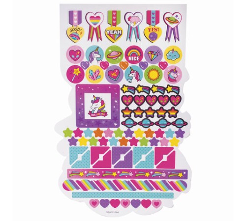 Альбом со сверкающими наклейками 