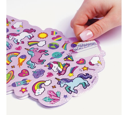 Альбом со сверкающими наклейками 