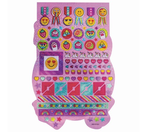 Альбом со сверкающими наклейками 