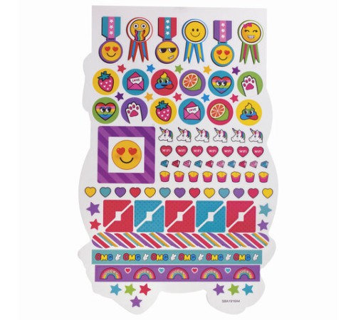 Альбом со сверкающими наклейками 