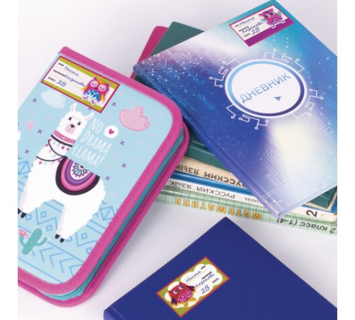 Наклейки для маркировки школьных принадлежностей 