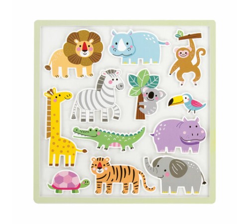 Наклейки обучающие тематические из EVA 