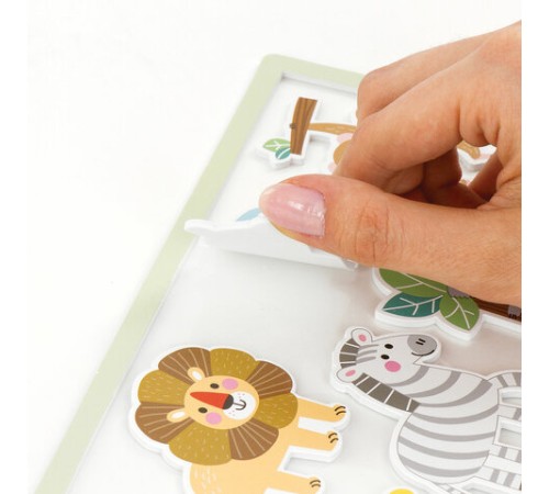 Наклейки обучающие тематические из EVA 