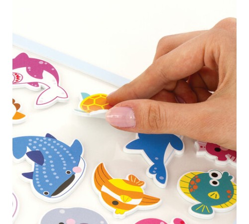 Наклейки обучающие тематические из EVA 