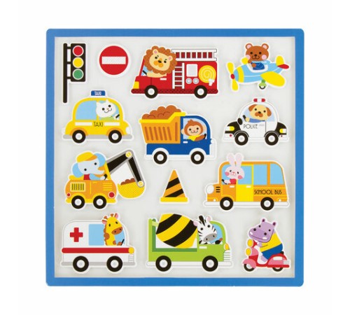 Наклейки обучающие тематические из EVA 