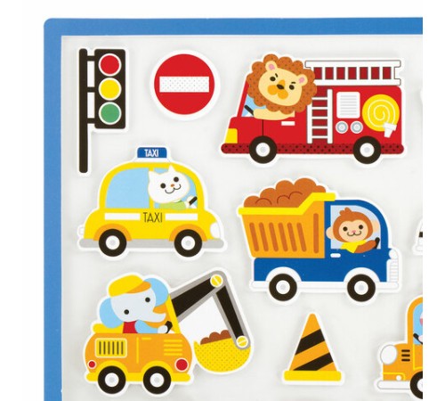 Наклейки обучающие тематические из EVA 