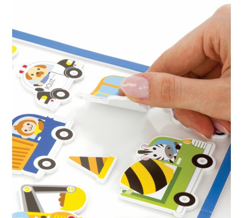 Наклейки обучающие тематические из EVA 