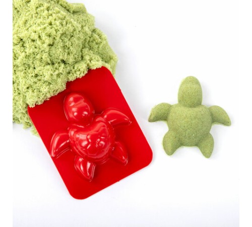 Песок для лепки кинетический BRAUBERG KIDS, 6 цветов, 720 г, 4 формочки, 665090