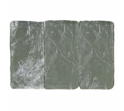 Глина для лепки голубая, 3 кг, вакуумированная, готовая, размачиваемая, BRAUBERG HOBBY, 665358