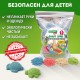 Песок для лепки кинетический, 4 цвета, 3000 г, пакет, BRAUBERG KIDS, 666005