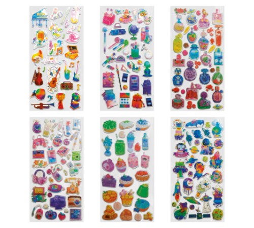 Наклейки гелевые 