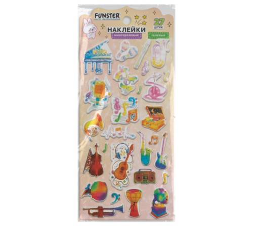 Наклейки гелевые 