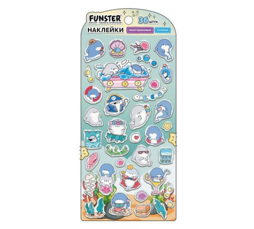 Наклейки гелевые 