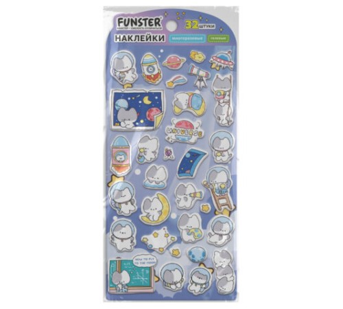 Наклейки гелевые 