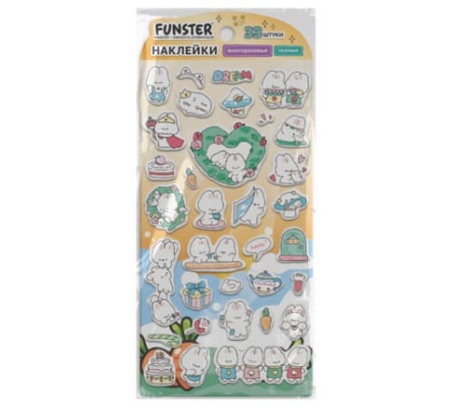 Наклейки гелевые 