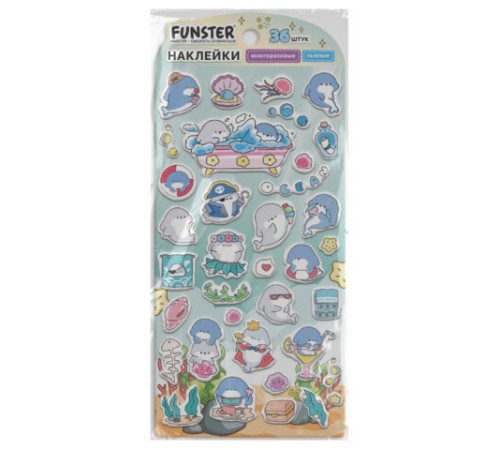 Наклейки гелевые 