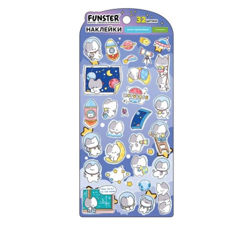 Наклейки гелевые 