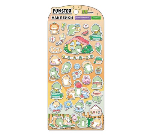 Наклейки гелевые 