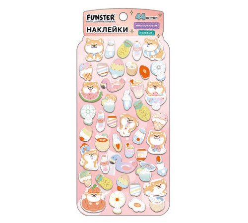 Наклейки гелевые 