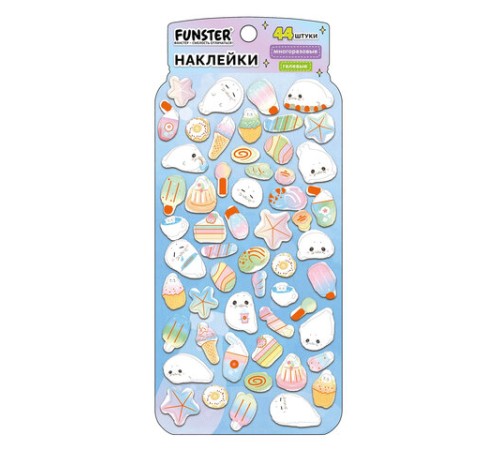 Наклейки гелевые 