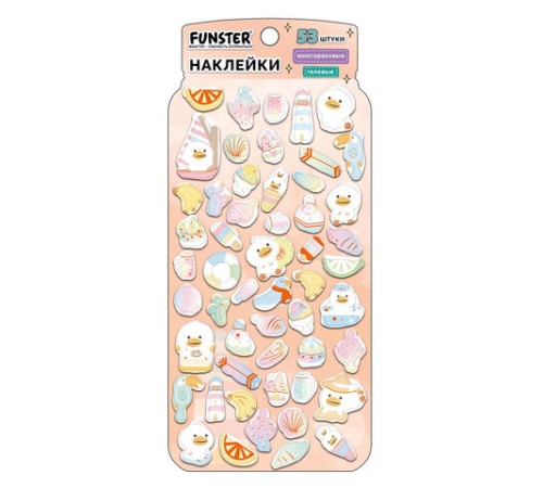 Наклейки гелевые 