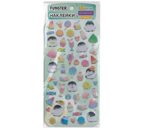 Наклейки гелевые 