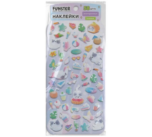 Наклейки гелевые 