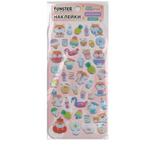 Наклейки гелевые 