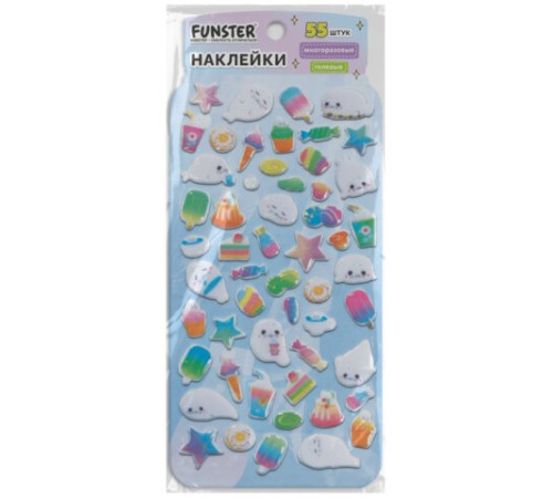 Наклейки гелевые 