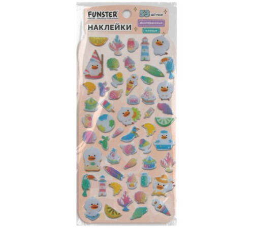 Наклейки гелевые 