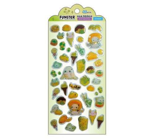 Наклейки гелевые 