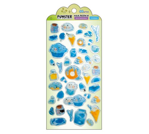 Наклейки гелевые 