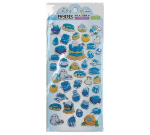 Наклейки гелевые 