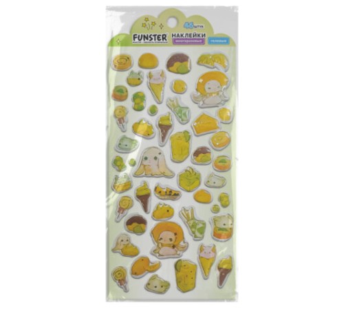 Наклейки гелевые 