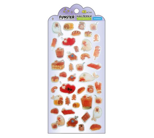 Наклейки гелевые 