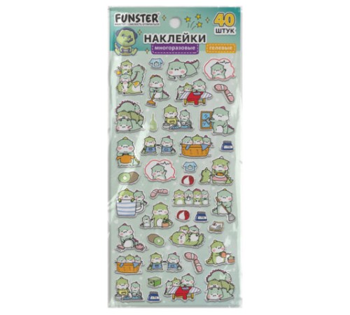 Наклейки гелевые 