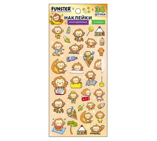 Наклейки гелевые 