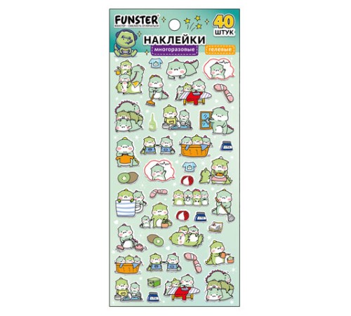 Наклейки гелевые 
