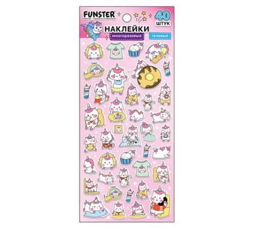 Наклейки гелевые 