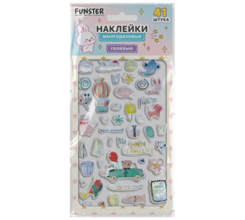 Наклейки гелевые 