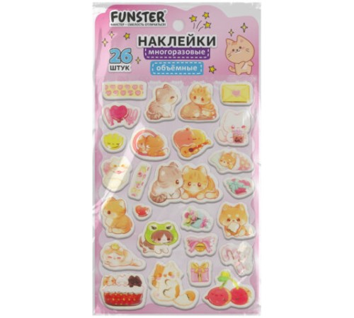 Наклейки объемные 