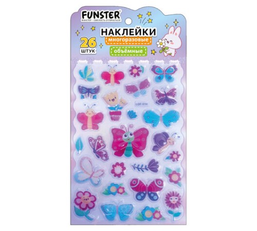 Наклейки объемные 