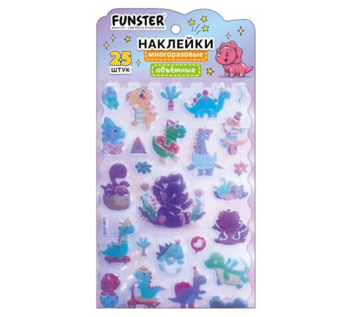 Наклейки объемные 