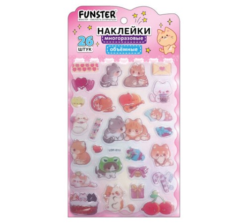 Наклейки объемные 