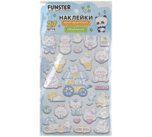 Наклейки объемные 