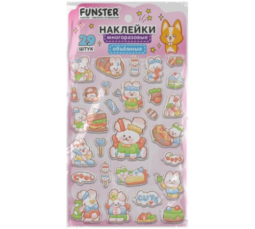 Наклейки объемные 